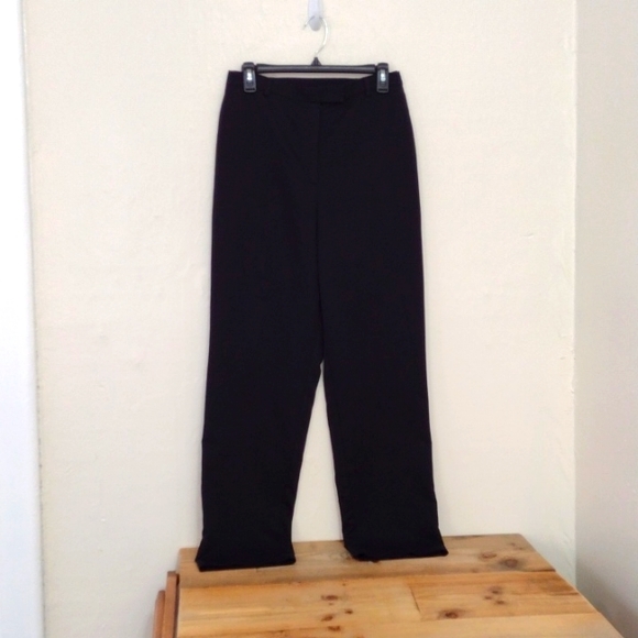 Pendleton Vintage Black High Rise Straight Leg Dress Pants Size 8 - Picture 2 of 11